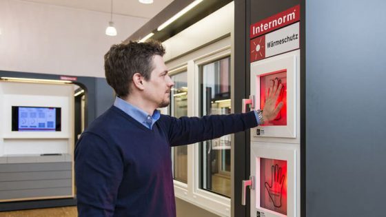 Internorm bemutatóterem