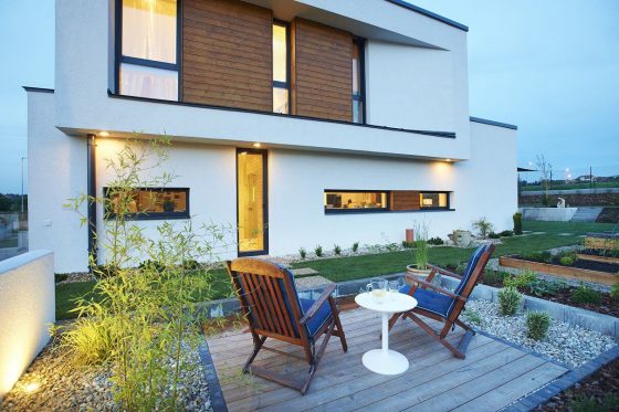 Egyedi formájú Internorm ablakok