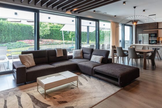 Tolóajtók teljes fal kiváltására